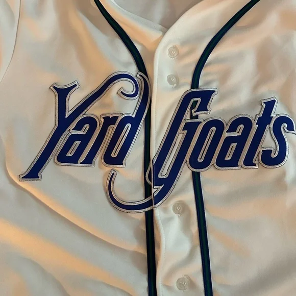 White and Green Baseball Jerseys with Classic Design - Picture 2 of 7